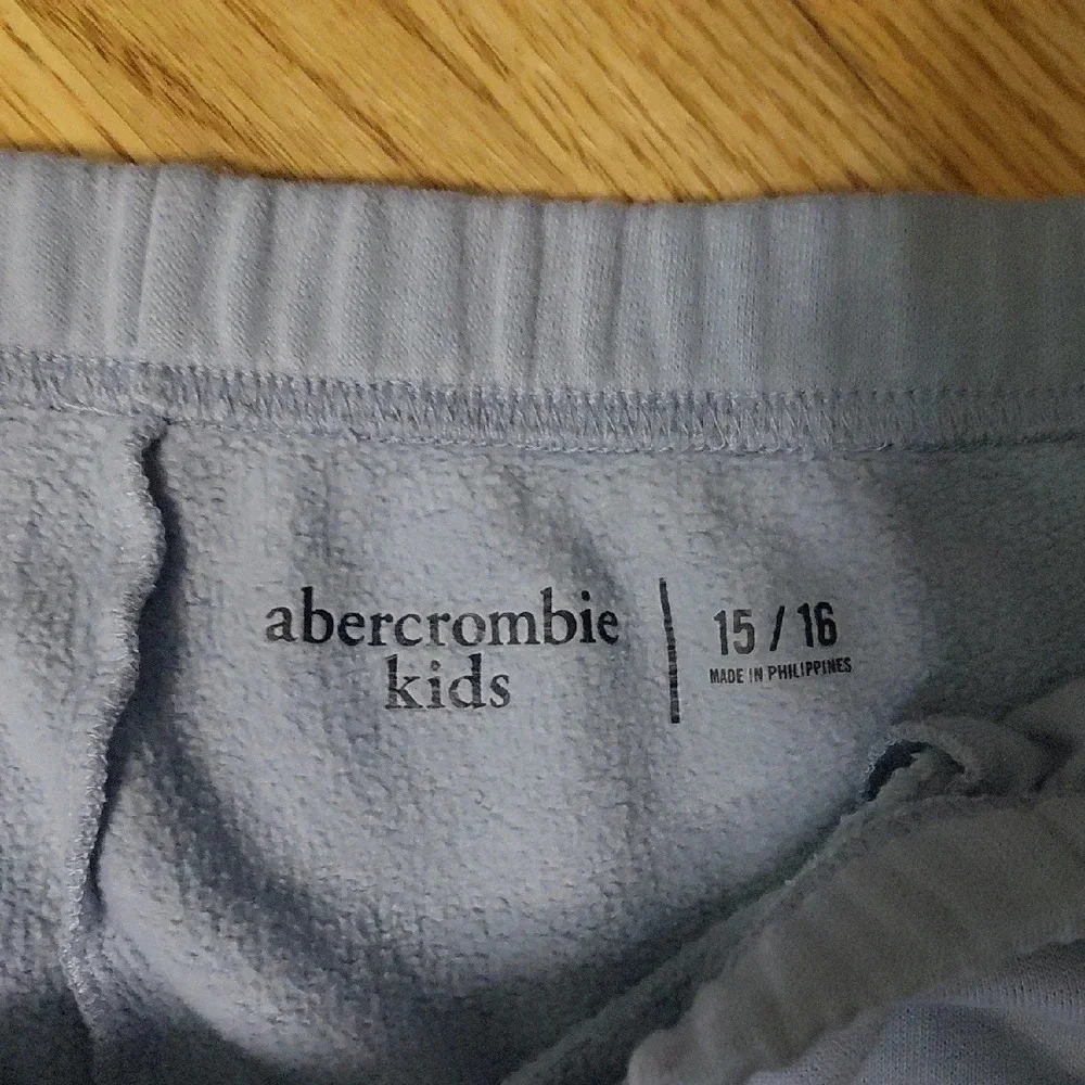 Abercrombie Kids Blue Joggers with Elastic Waistband